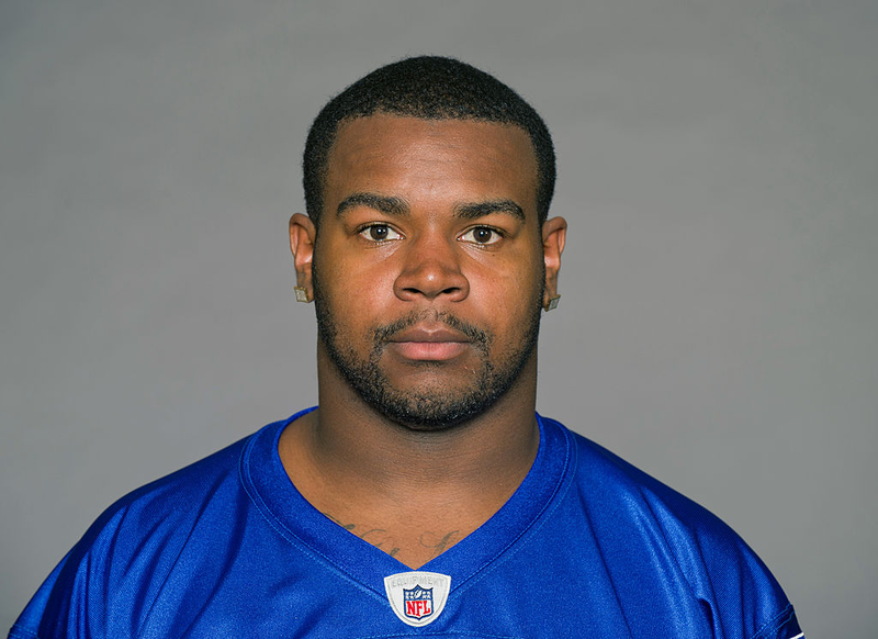 Robert Eddins of the Buffalo Bills, circa 2011The NFL via Getty Images